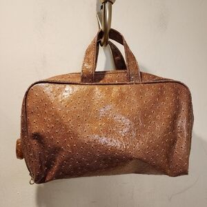 SOHO London New York Vintage Travel Make up Cosmetic bag